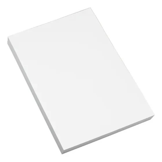100 Uni. A4 Carton Forrado Duplex 2 Lados Blancos 250gr.