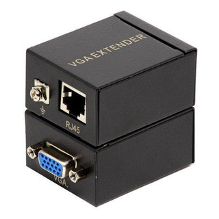 Extensor Vga 60 Metros Via Cabo De Rede Utp Rj45 Cat 5e/6 Extensor Vga 60 Metros Via Cabo De Rede Utp Rj45 Cat 5e/6