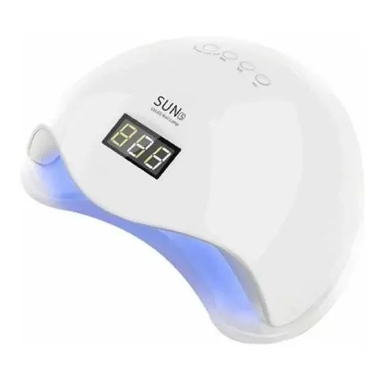 Lampara Led Uñas 48w Maquina Para Secar Uñas Arilicas