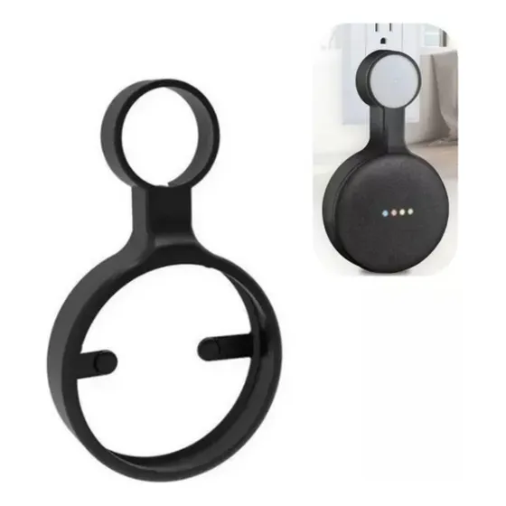 Suporte De Tomada Google Home Mini Parede Som Wi-fi 3d