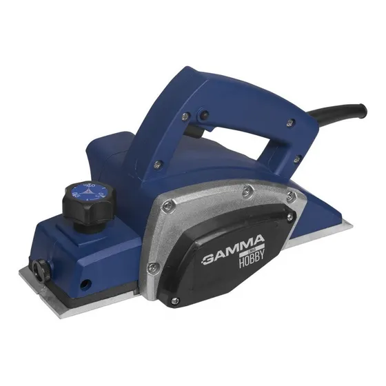 Plaina Elétrica Hobby Gamma 560w Gh1201 Cor Azul 220V