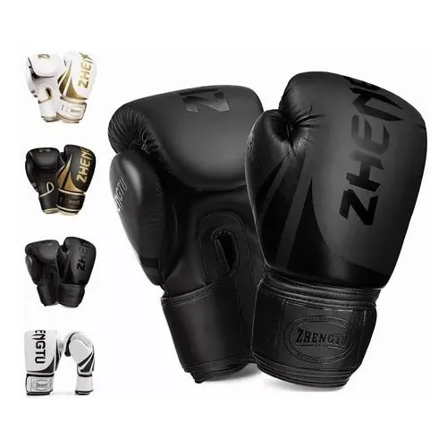 Guantes De Boxeo Profesional Boxing Alta Calidad Con Velcro