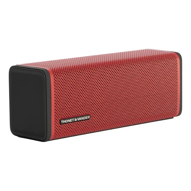 Parlante Thonet & Vander Frei Chain Frei portátil con bluetooth waterproof red