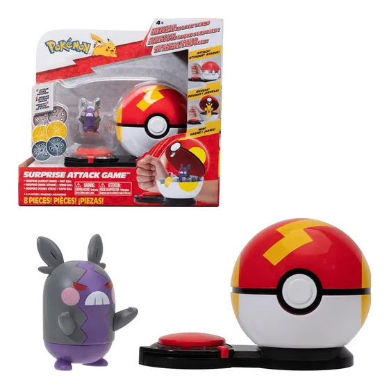 Pokemon Jazwares Morpeko Ataque Sorpresa