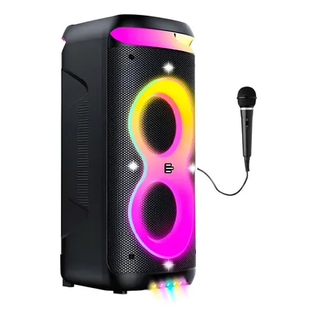 Caixa De Som Pulse Pulsebox3 Sp511 Led Usb/bt/tws 1400w-1mic