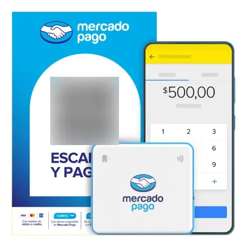 Lector De Tarjetas Lector Point Mini Mercado Pago Blanco