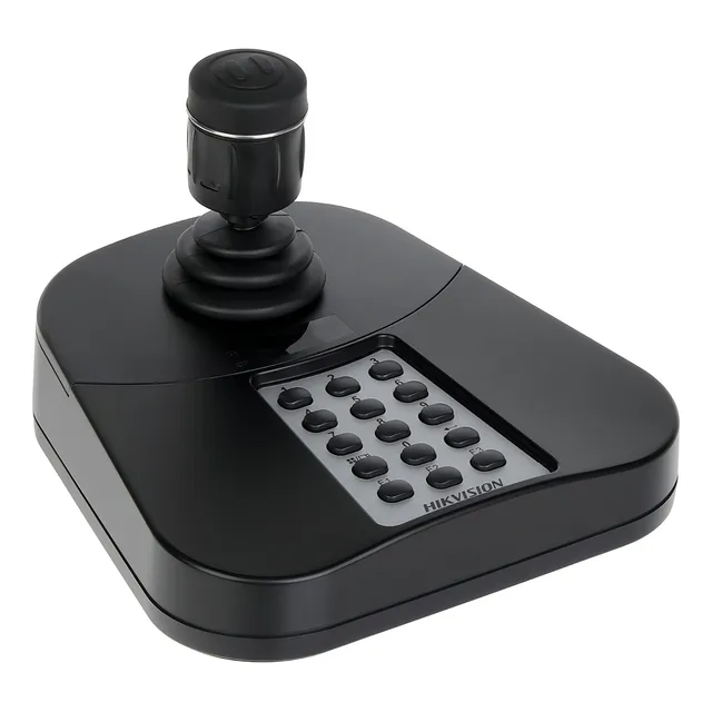 Joystick USB Hikvision DS-1005KI Compatible con DVRs / NVRs / iVMS-4200 / HIKVISION | Control PTZ | 15 Botones Programables