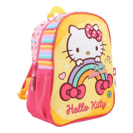 Mochila Hello Kitty Arcoíris Chica Original, Infantil