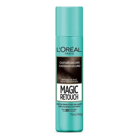 Tintura L'Oréal Paris Magic Retouch Magic retouch tono castaño oscuro para cabello