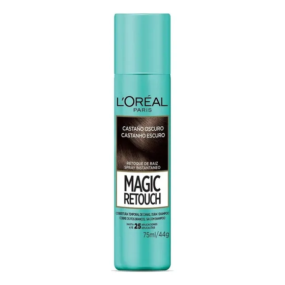 Tintura L'Oréal Paris Magic Retouch Magic retouch tono castaño oscuro para cabello