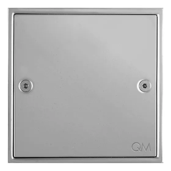 Centro Piso Cuadrado Ria Quality Metal Satin 4inches