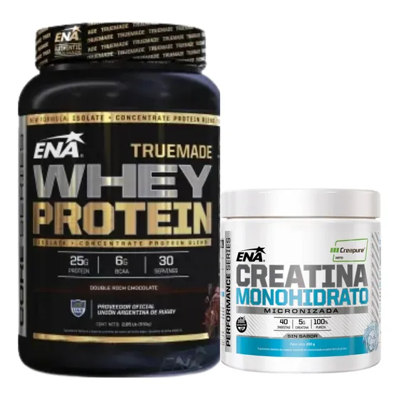 Pack Muscular Ena Creapure 200g + Whey Protein Chocolate 930