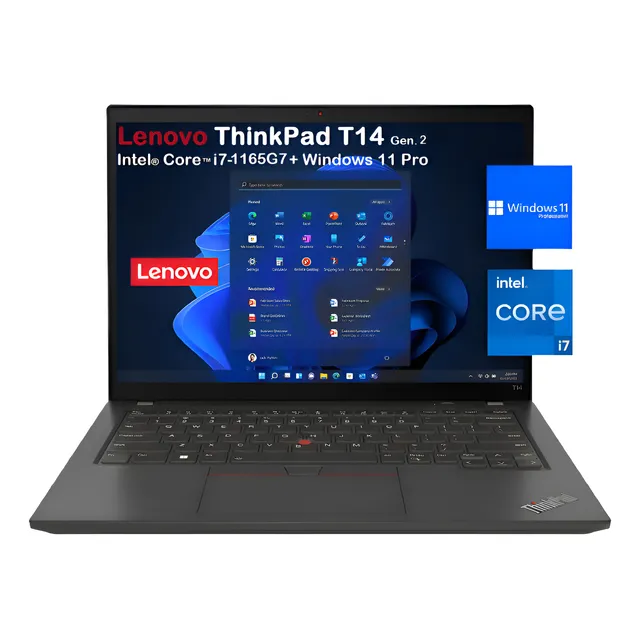 Laptop Thinkpad T14  Core I7-1165g7  32gb 512gb 14fhd W11pro