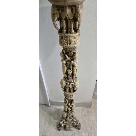 Columna Decorativa Tallada