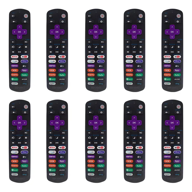 Lote De Control Remoto Para Rok-u Tv Universal- 10 Piezas