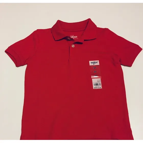 Oskkosh.oferta Franelas Tipo Chemise Para Ninos.original Usa