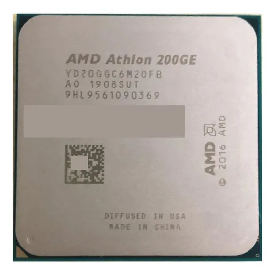 Cpu Aa 200ge X2 3,2 Ghz Procesador Cuatro Hilo Doble Nucleo