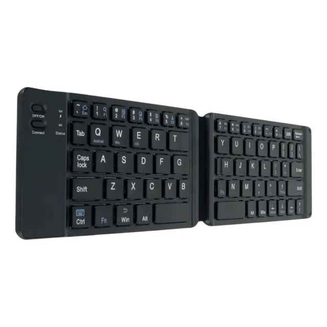 Mini Teclado Plegable Español Portatil Bluetooth - Motomo Teclado Negro