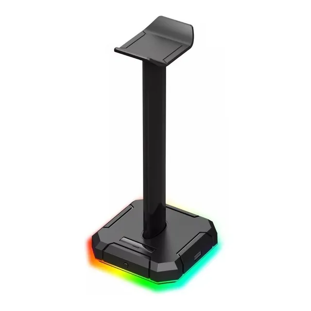 Soporte Gamer Auricular Redragon Scepter Pro Ha300 Rgb Hub