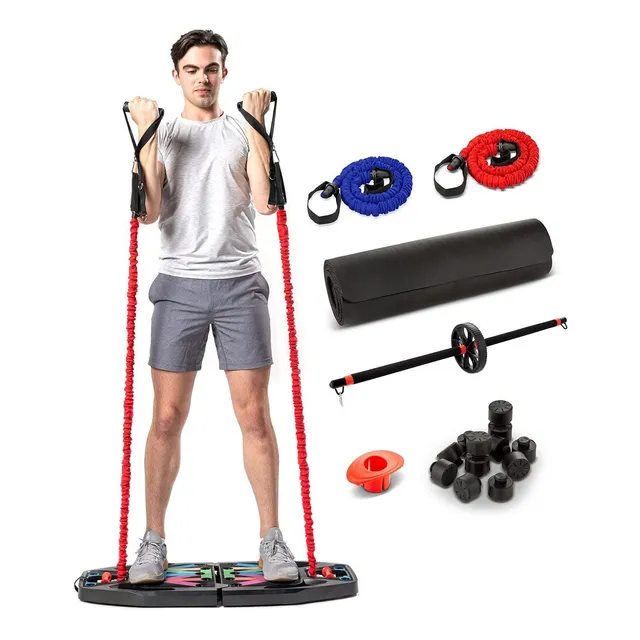 Equipo Portatil Para Gimnasio Casa Entrenamiento Fuerza
