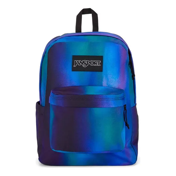 Mochila Jansport Superbreak Plus 25l Notebook 15'' - El Rey Color Azul Con Verde