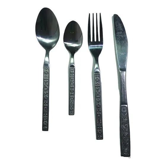 Cubiertos  Stainless Steel Korea Para Rest O Comedor