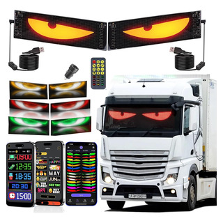 Pantalla Led Flexible Programable Devil Ojos 12x59,5cm 2und Pantalla Led Flexible Programable Devil Ojos 12x59,5cm 2und