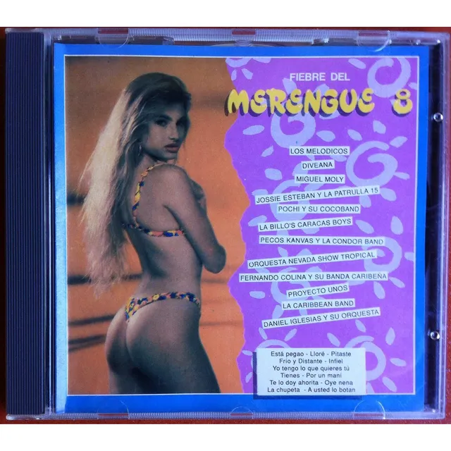 Fiebre Del Merengue 8. Cd Original, Usado