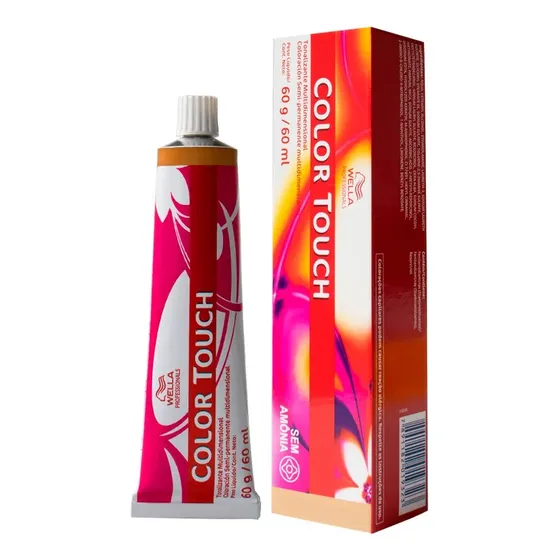 Tonalizante Color Touch 60g Sem Amônia Wella Professionals