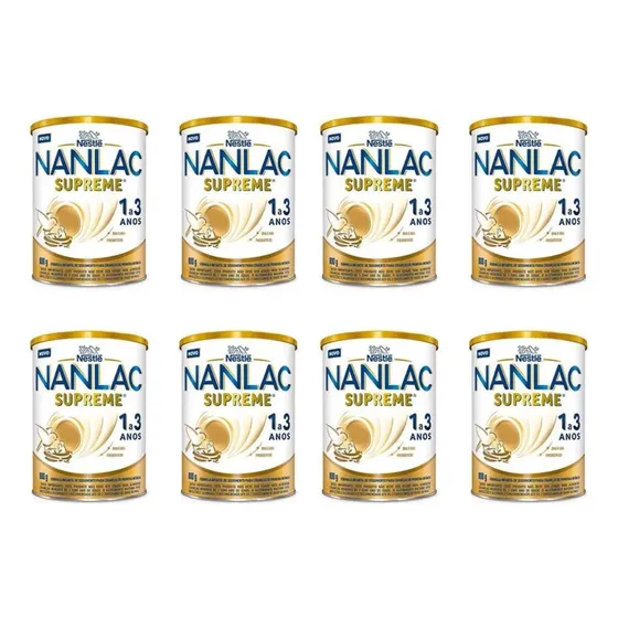 Kit 6 Latas Nanlac Supreme Formula Infantil 800g