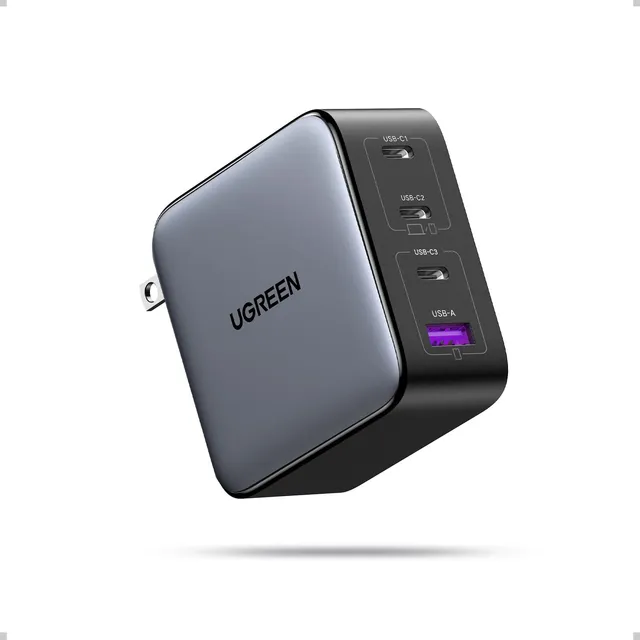 Cargador Usb C Ugreen 100w 4 Puertos Gan Compacto