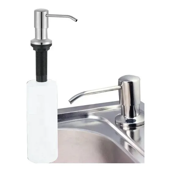 Dispensador De Jabón Líquido Acero Inoxidable Cocina 