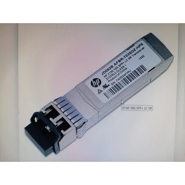 Transceiver Fibra Óptica Sfp+ Lc Sr 10gb