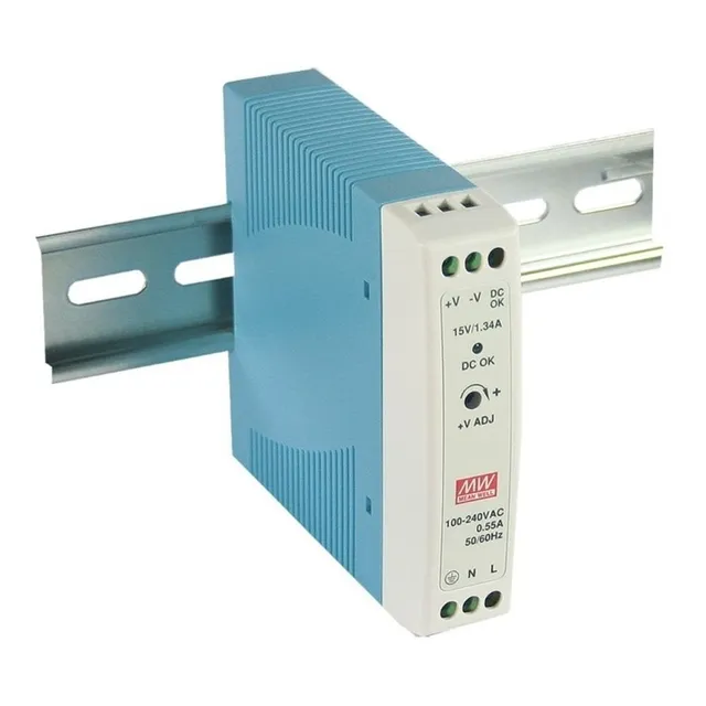 Fuente De Poder Output 24vdc At 1a Meanwell Mdr-20-24