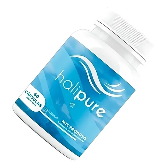 Suplemento Alimentar Em Cápsulas Halipure 60 Caps 1 Pote Sabor Neutro