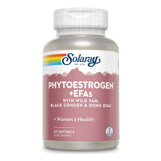 Ayuda A La Menopausia Con Fitoestrógeno Plus De Solaray | Wi