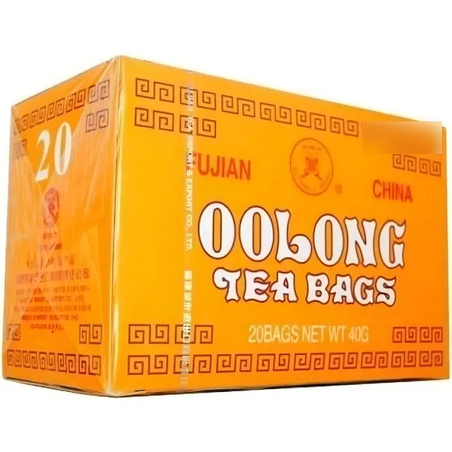 Chá Oolong - Tea Bags 20 Sachês 40g - Importado Fujian