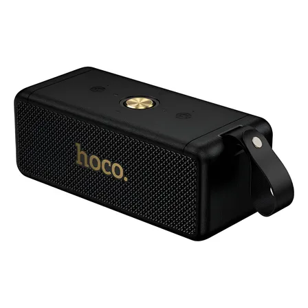 Parlante Bluetooth Hoco Ht1 Pro Marquis Fm Tf Tws Negro
