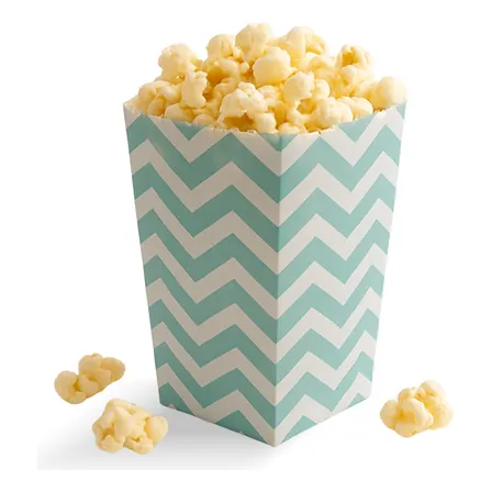 Saco Saquinho Embalagem Para Pipoca Pacote C/ 40 Unidades