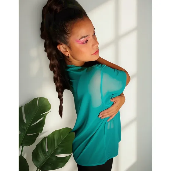 Remerones Unisex Translucidos De Microtul Talle Único 