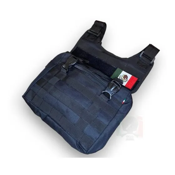 Chest Bag Pechera Tipo Chaleco + Parche De Regalo