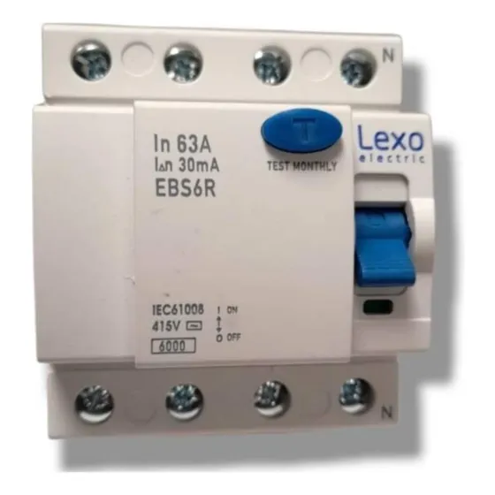 Interruptor Diferencial 4x63a 30ma 6ka