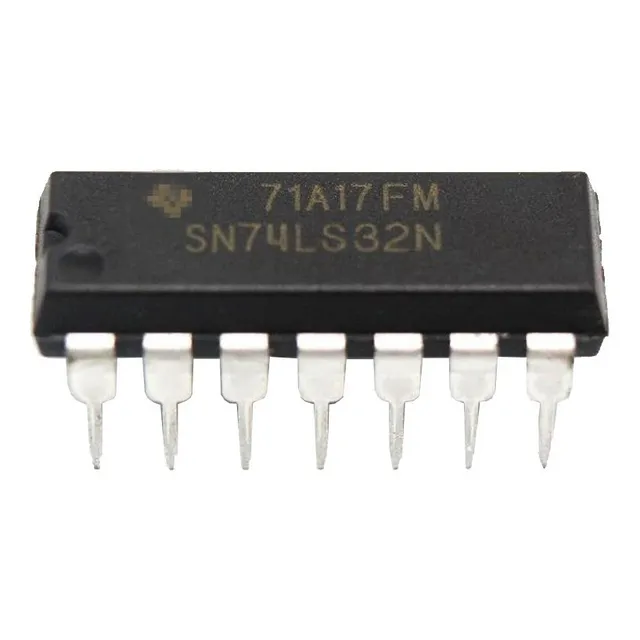 100pzs 7432 74ls32 Compuerta Logica Or Cuadruple Circuito I