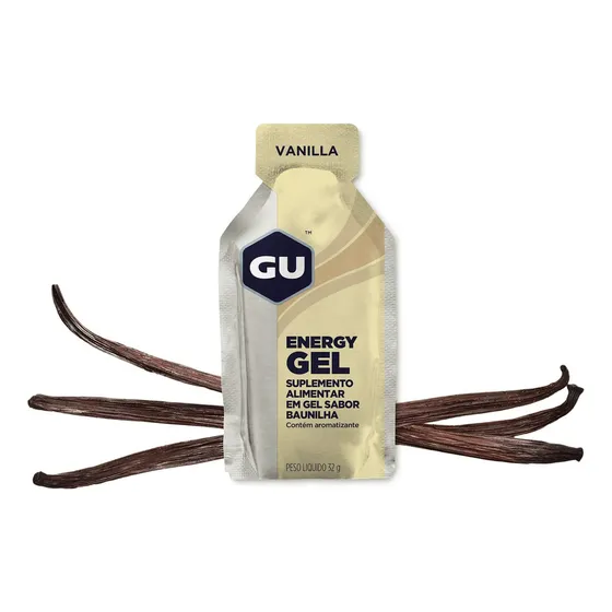 Energético Em Gel Gu Energy Caixa 8 Sachês - Vários Sabores