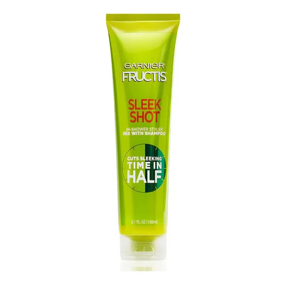 Garnier Fructis Sleek Shot 150ml Cuidado Cabello En La Ducha