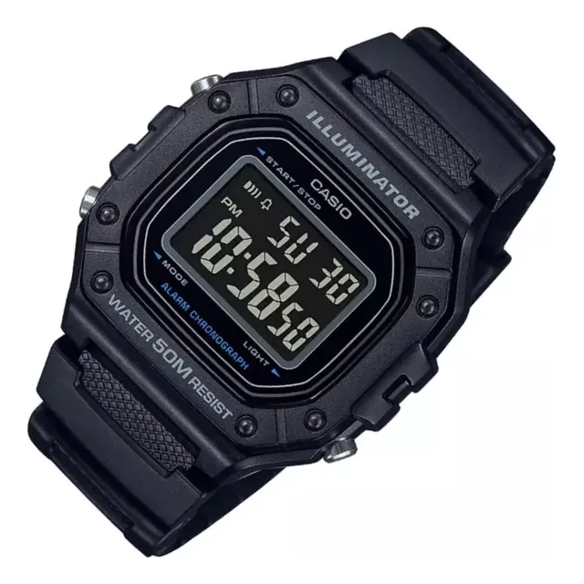 Relogio Casio Masculinoo Standar W-218h-1bvdf