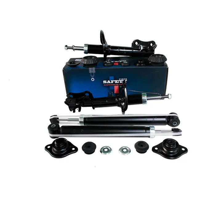 Kit 4 Amortiguadores C/bases Del Tras Aveo 08-18 Sft