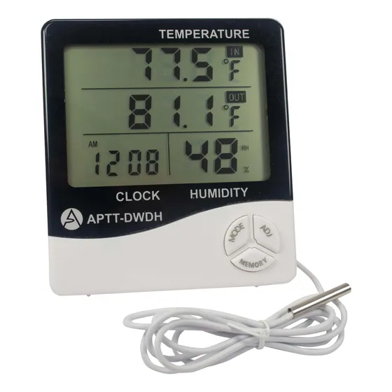 Appli Parts Aptt-dwdh Termometro Reloj Higrometro -10 A 50c