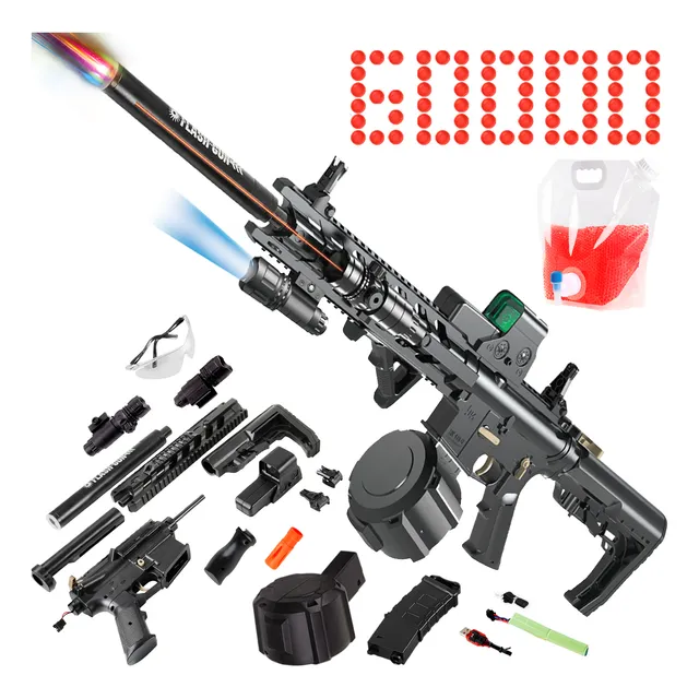 Pistola Hidrogel M416 Lanzador Gel Juguete Automatica Lásar