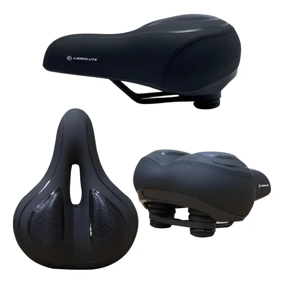 Selim Gel Soft Confortável Mtb Spinning Ergométrica Passeio